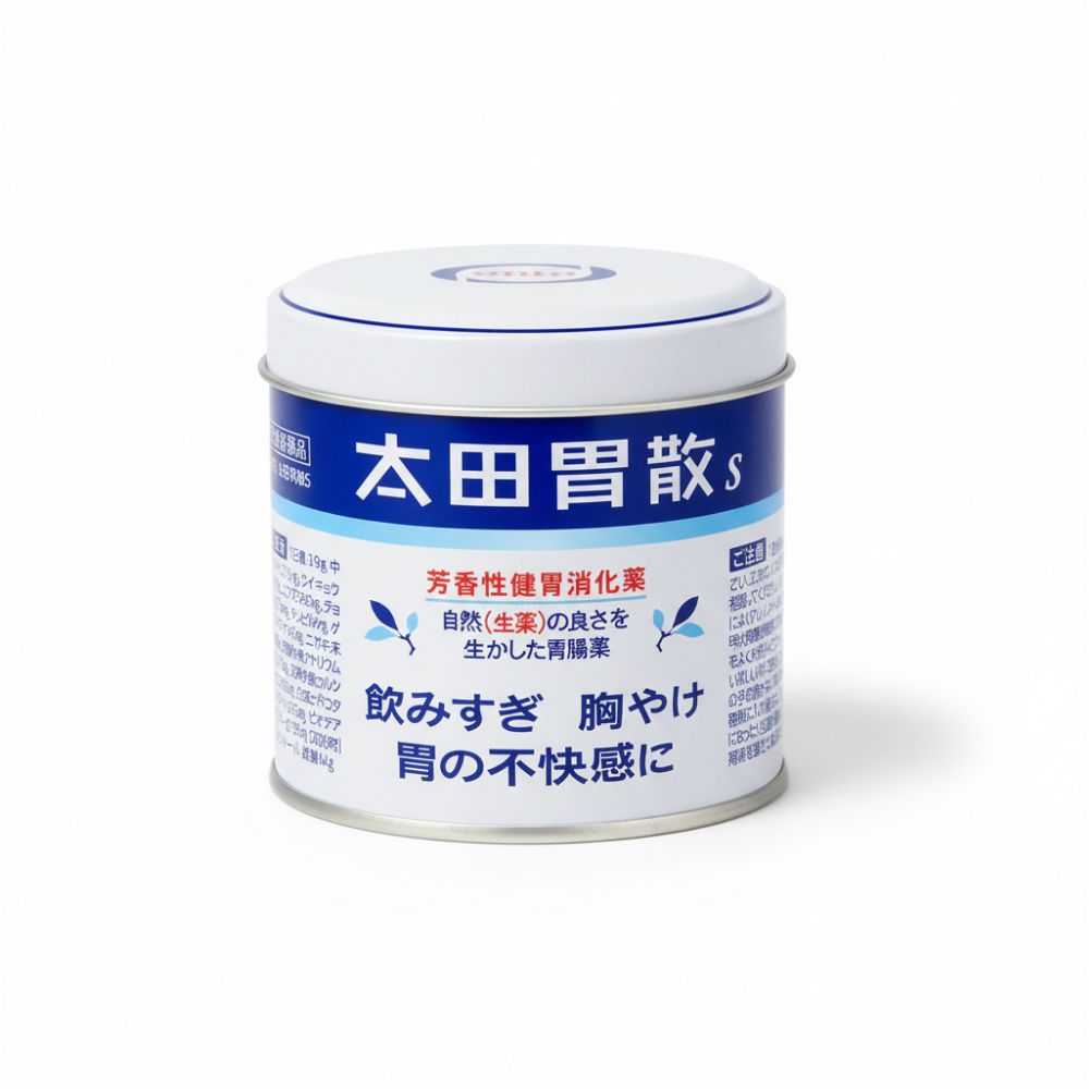 일본 소화제 오타이산S 캔 80g 이미지